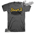 Retro 12 Dark Grey Strength In Numbers Shirt
