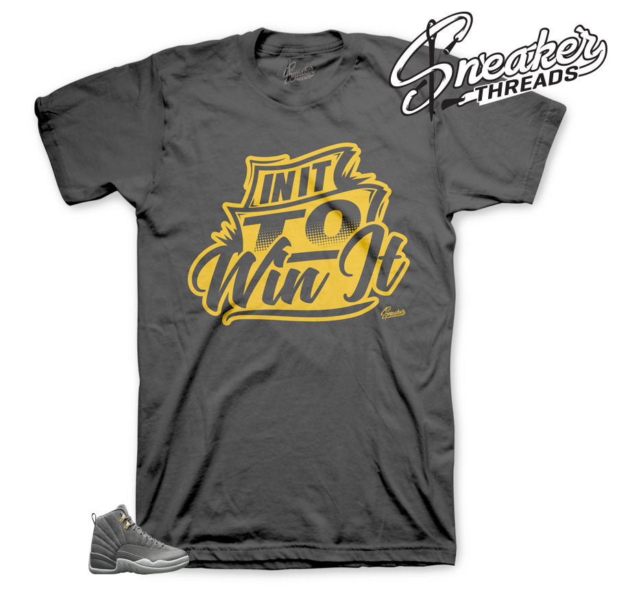 Retro 12 Dark Grey Win It Shirt