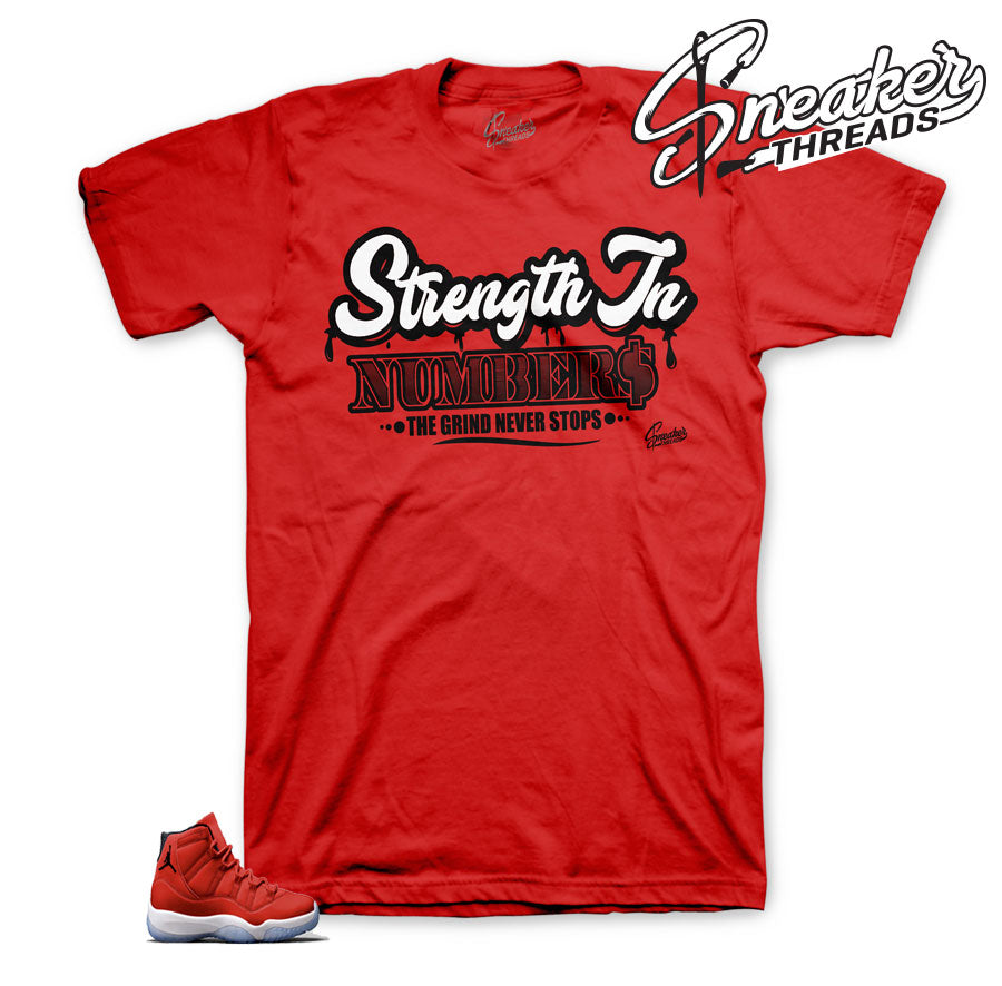 Retro 11 Win Like 96 Strength In Numbers Shirt