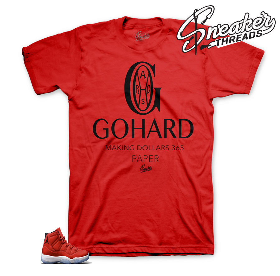 Retro 11 Win Like 96 Go Hard Shirt