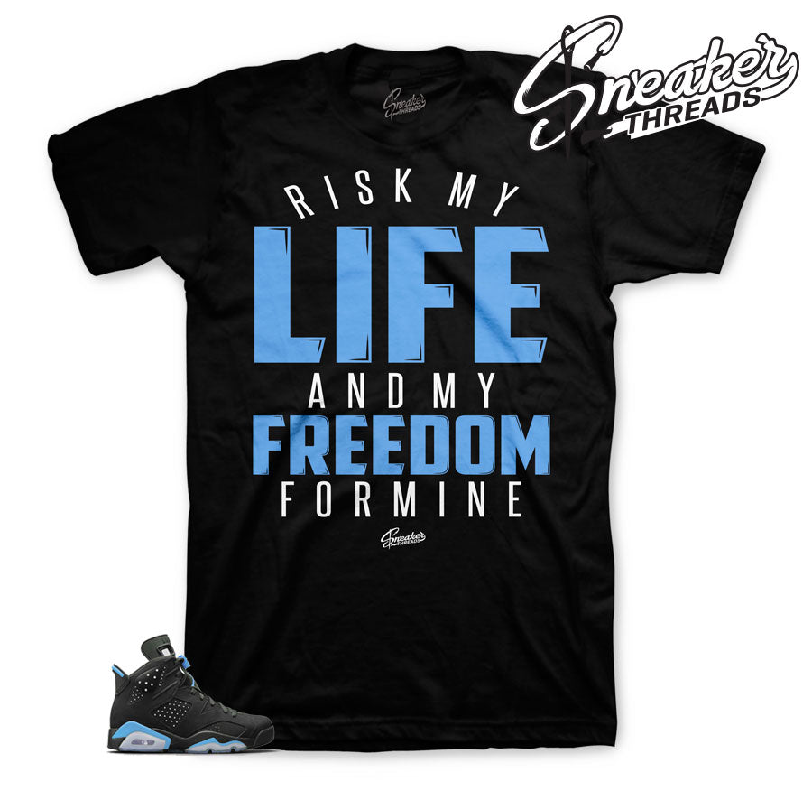 Retro 6 University Blue My Life Shirt