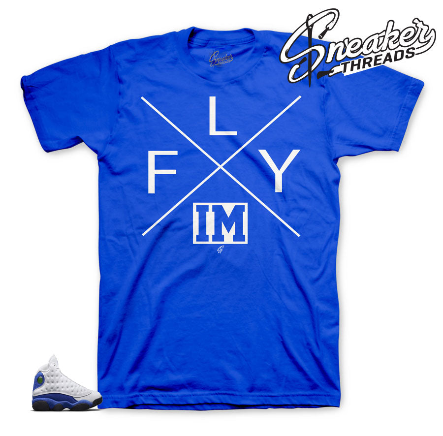 Retro 13 Hyper Royal Im Fly Shirt