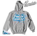Retro 13 Blue Italy Fresh Sneakers Hoody