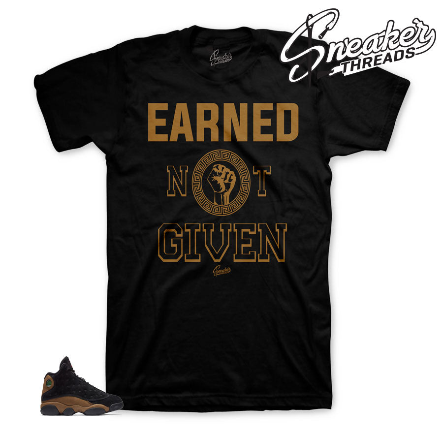 Retro 13 Olive Earned Shirt