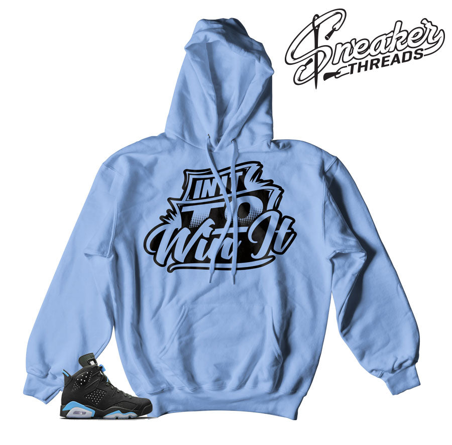Retro 6 University Blue In It to Win It Hoody