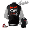 Retro 1 Bred Toe No Cuts Jacket