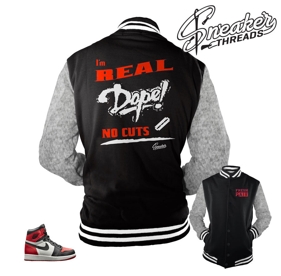 Retro 1 Bred Toe No Cuts Jacket