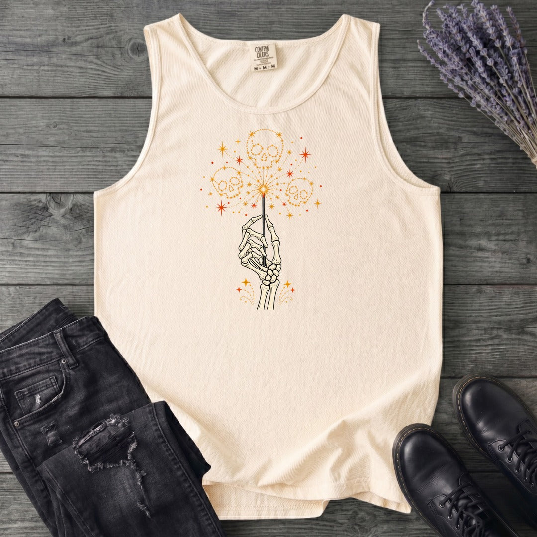 Skull Sparklers Tank Top