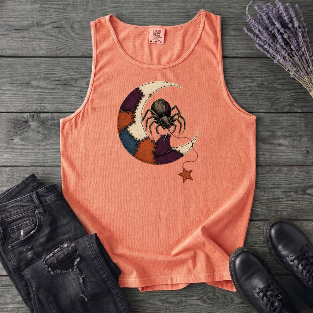 Stitching The Moon Tank Top