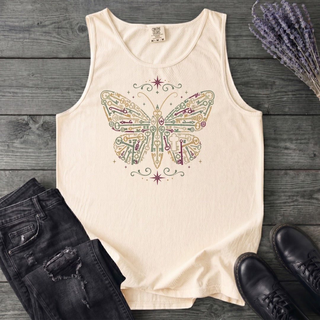 Butterfly Keys Tank Top
