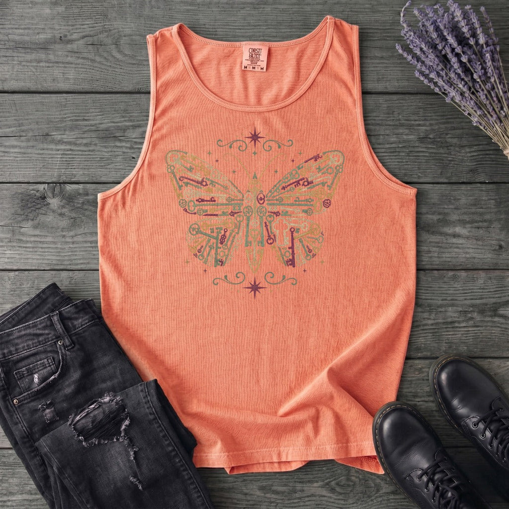 Butterfly Keys Tank Top
