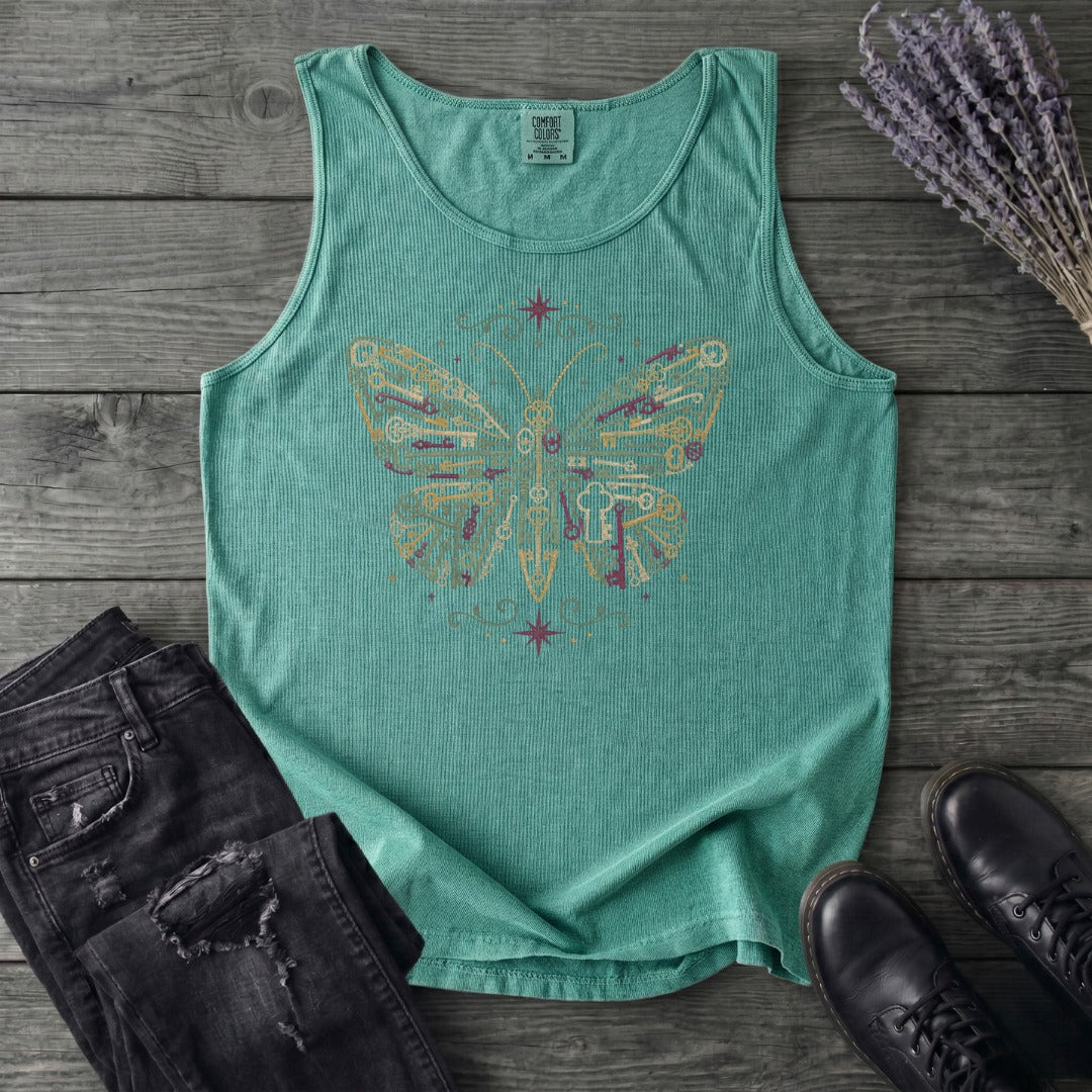 Butterfly Keys Tank Top