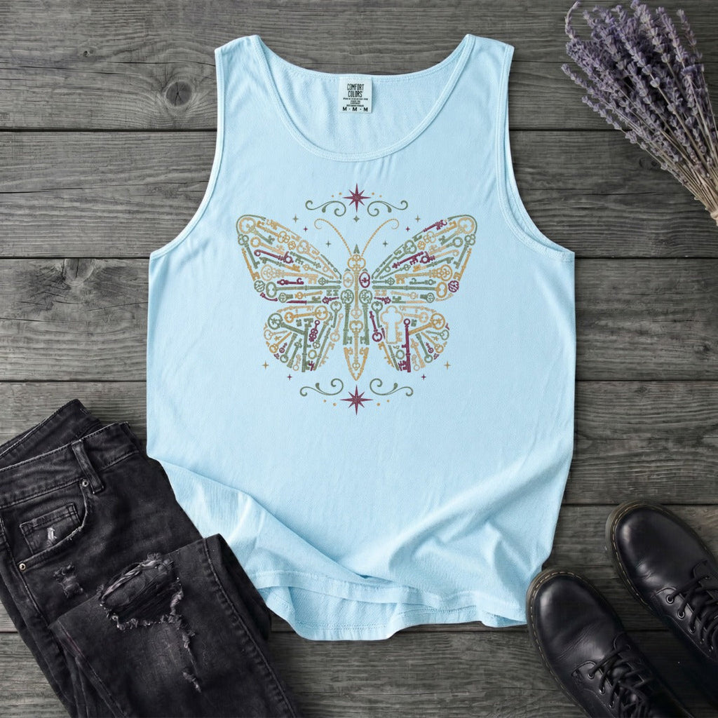 Butterfly Keys Tank Top