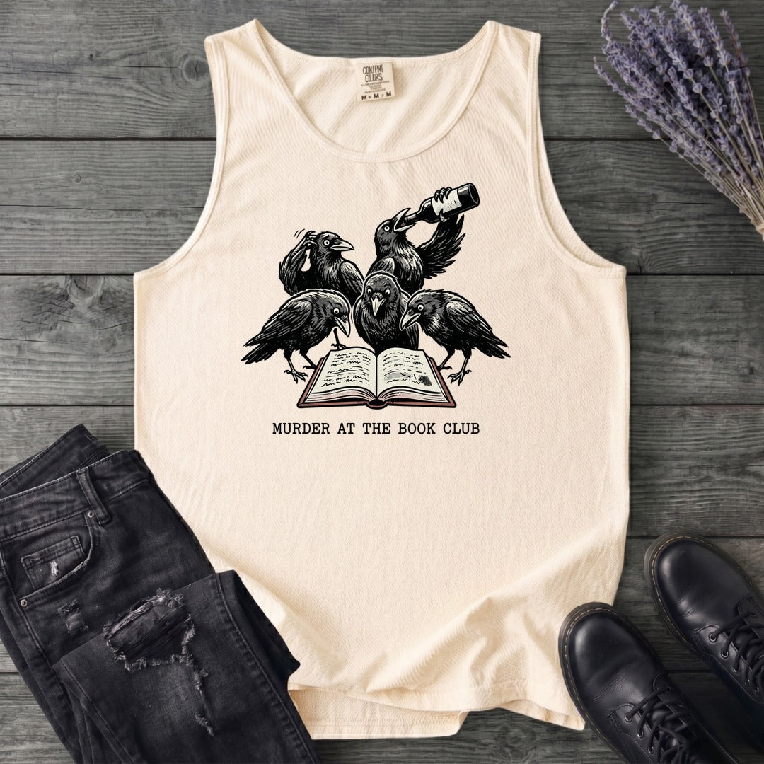 Murder At The Book Club Tank Top