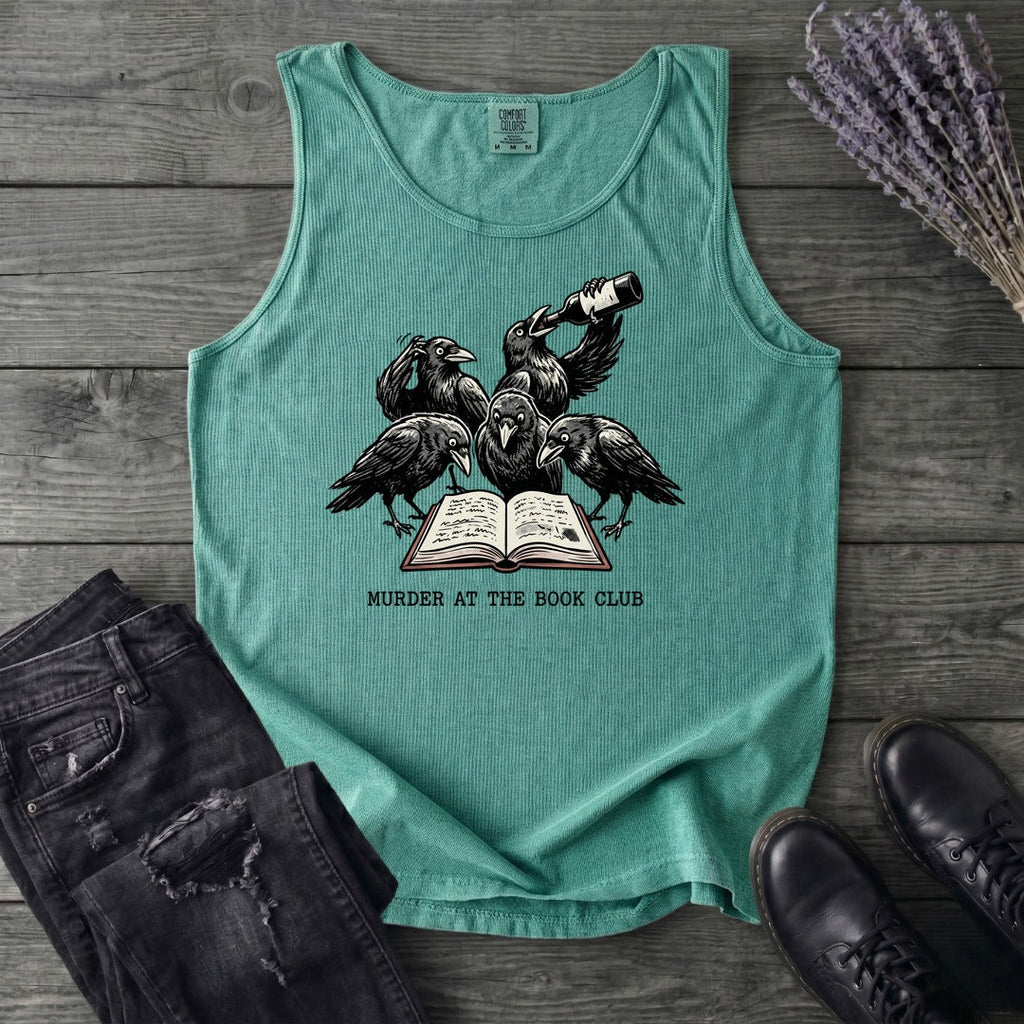 Murder At The Book Club Tank Top