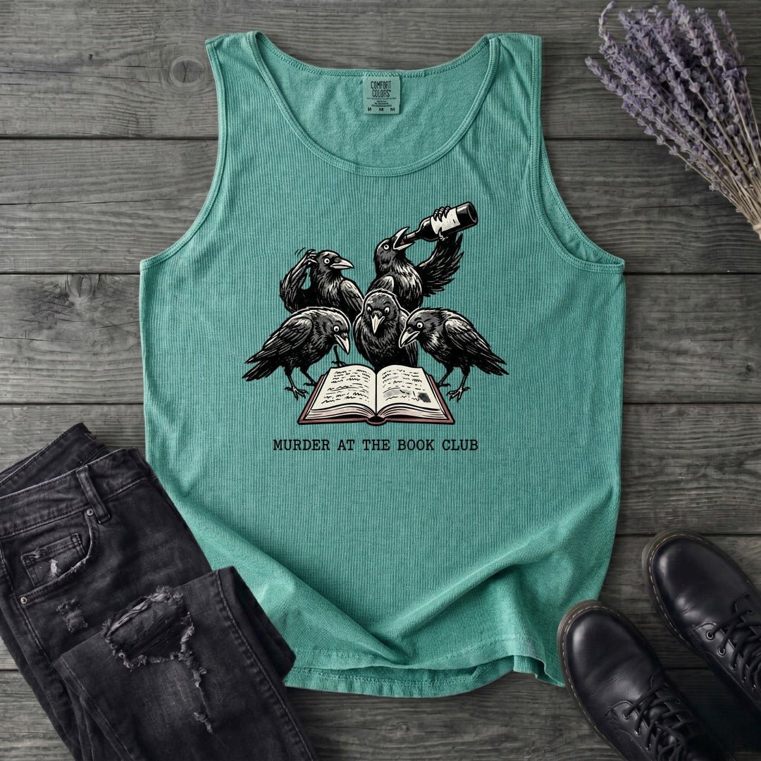 Murder At The Book Club Tank Top