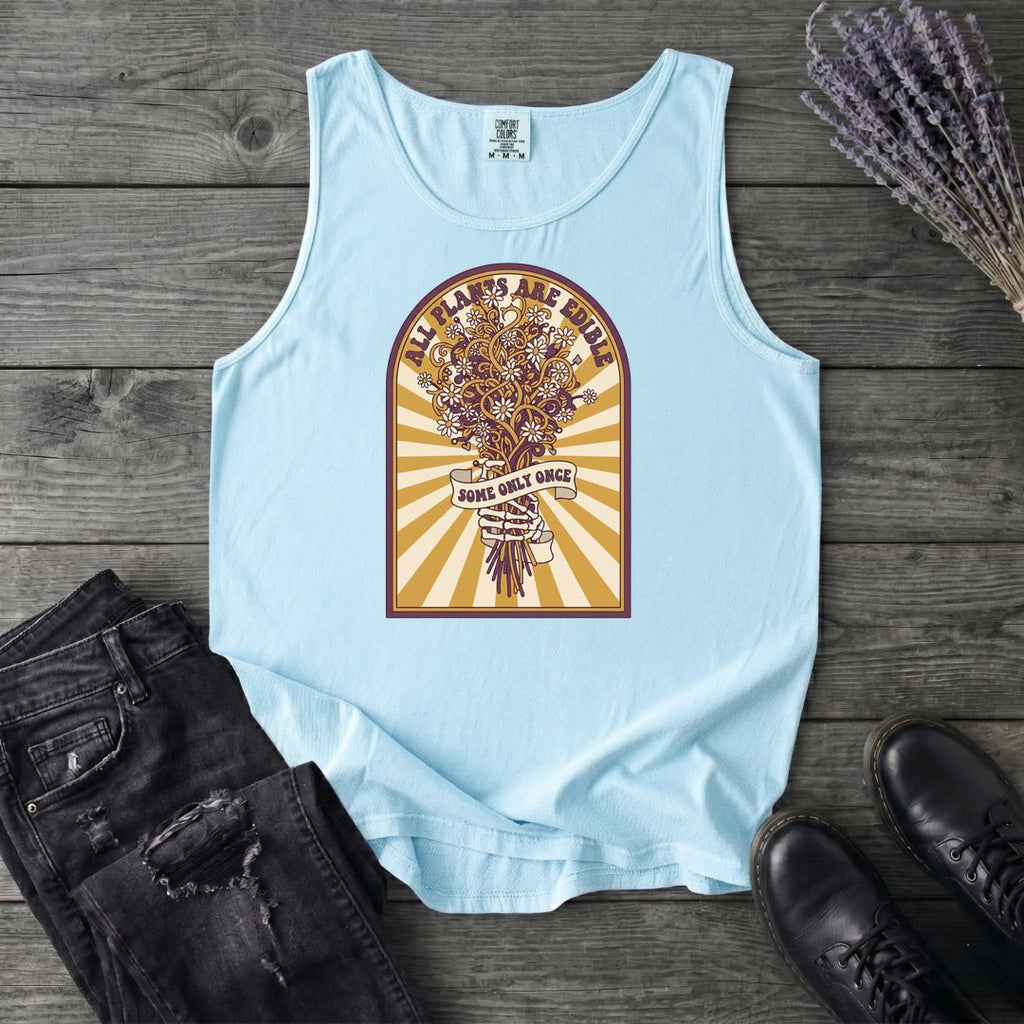 All Plants Are Edible Tank Top
