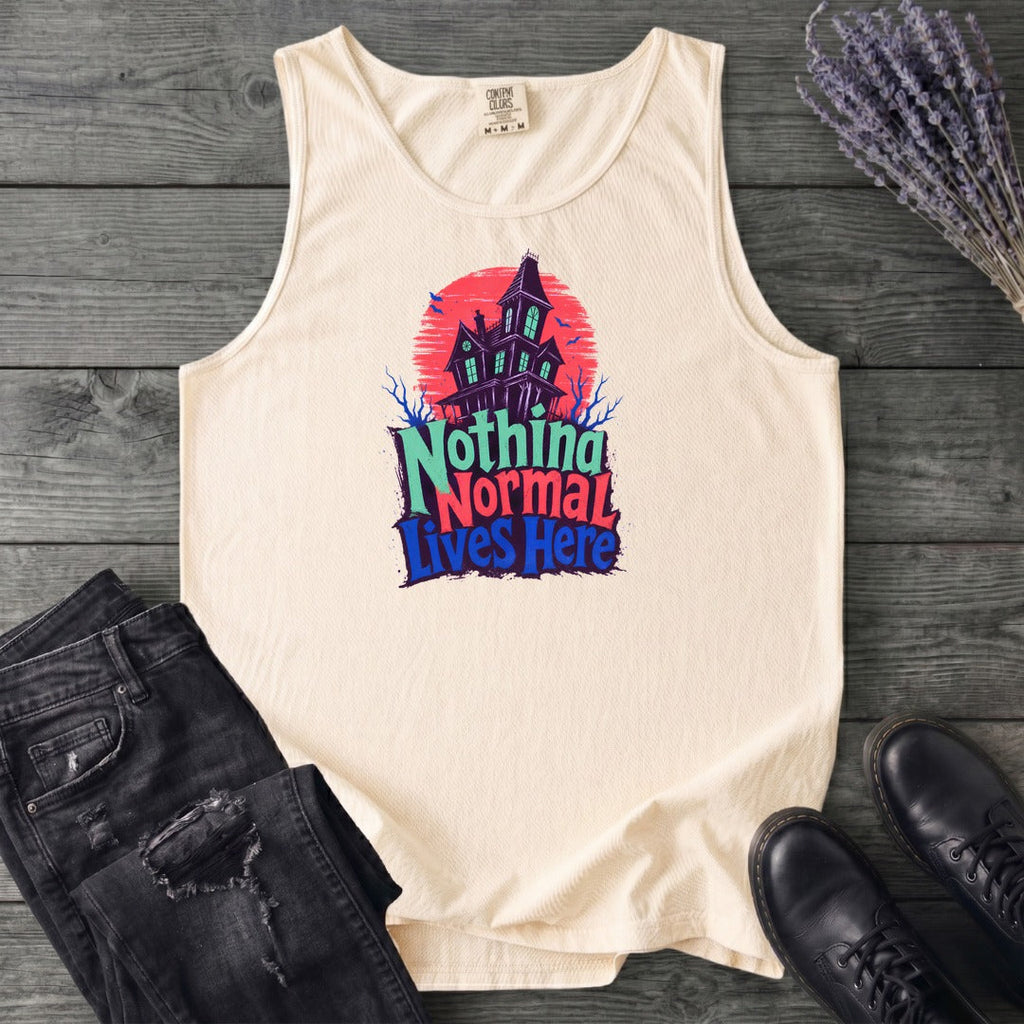 Nothing Normal Lives Here Tank Top