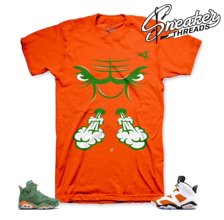 Retro 6 Like Mike Raging Face Shirt