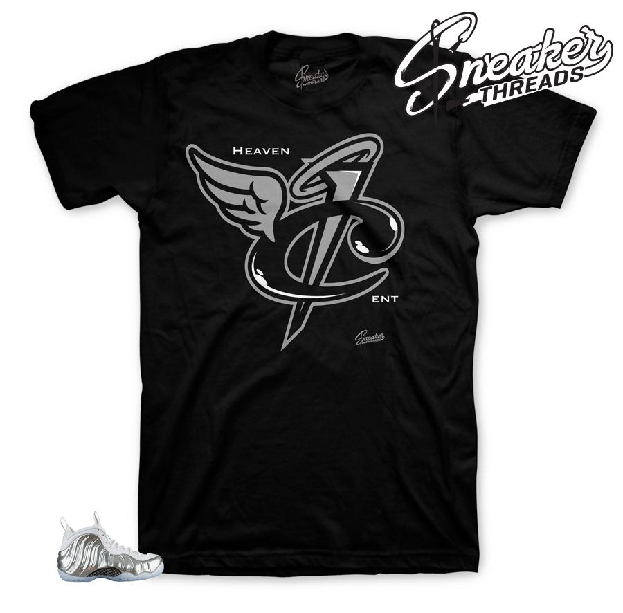 Foamposite Chrome Heaven Cent Shirt