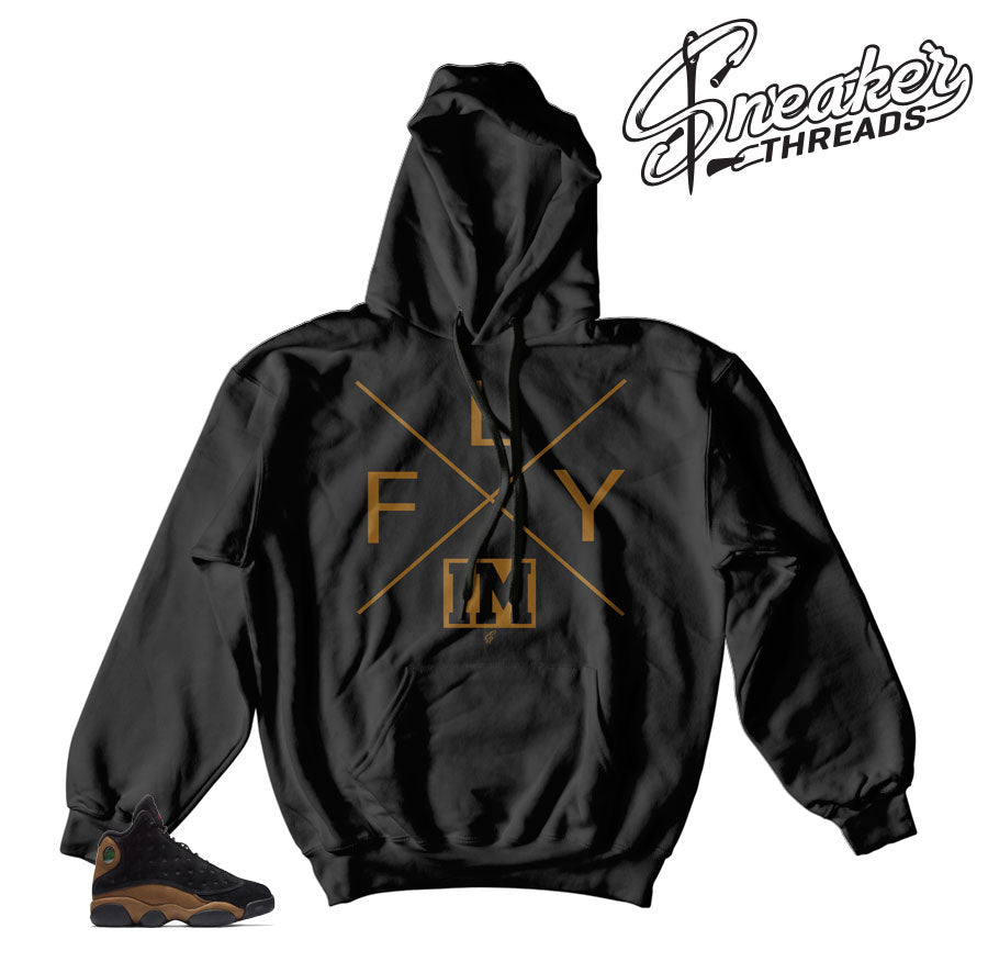Retro 13 Olive I'm Fly Hoody