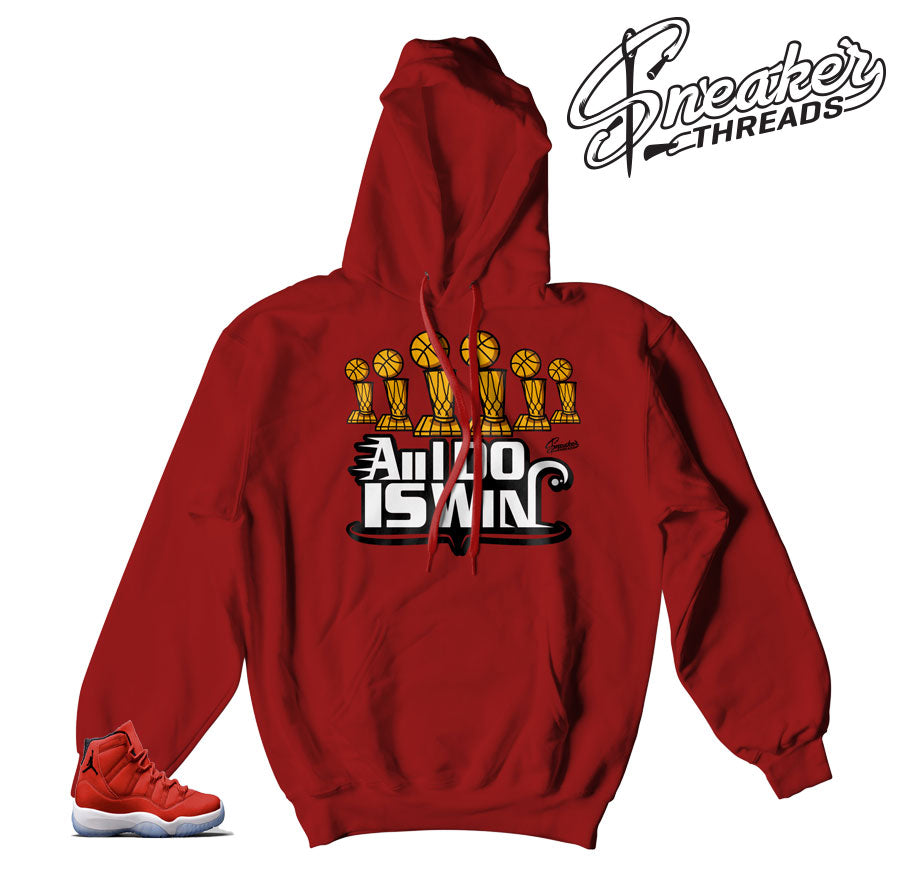 Retro 11 Win Like 96 All I Do Is Win Hoody