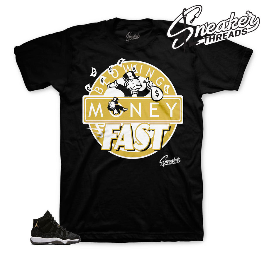 Retro 11 Stingray Blowing Money Fast Shirt