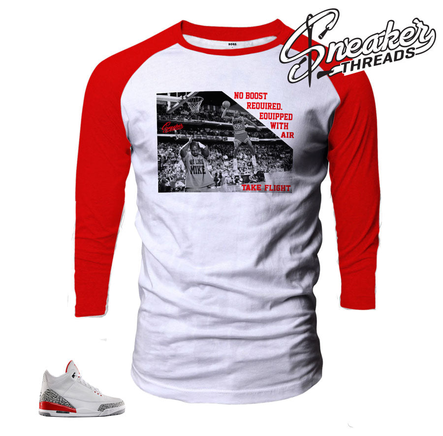 Retro 3 Katrina No Boost Required Raglan