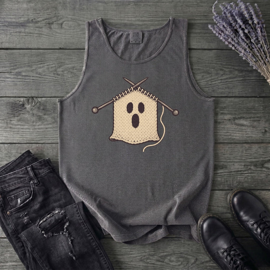 Knit Ghost Tank Top