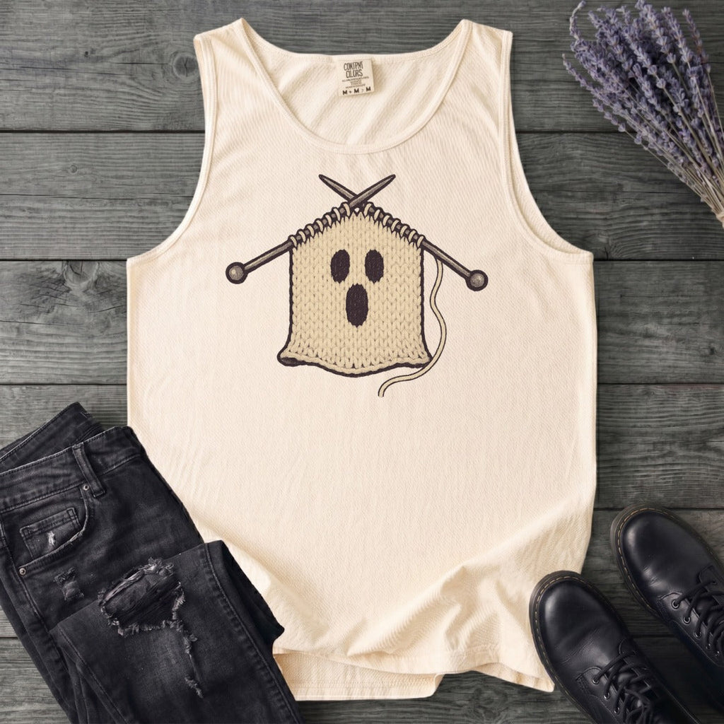 Knit Ghost Tank Top