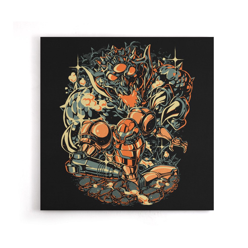 A Catastrophic Day - Canvas Print