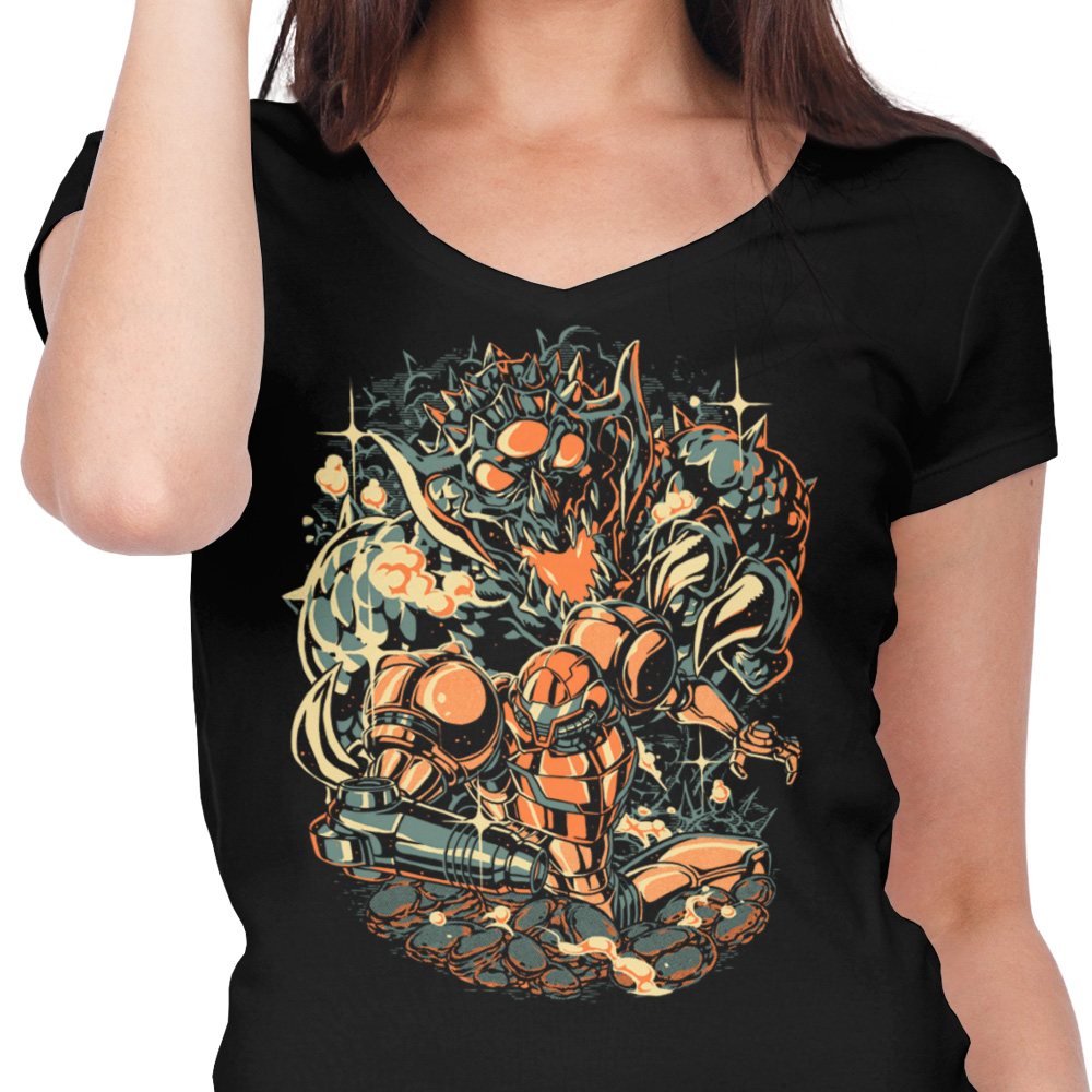A Catastrophic Day - Women's V-Neck product image 4