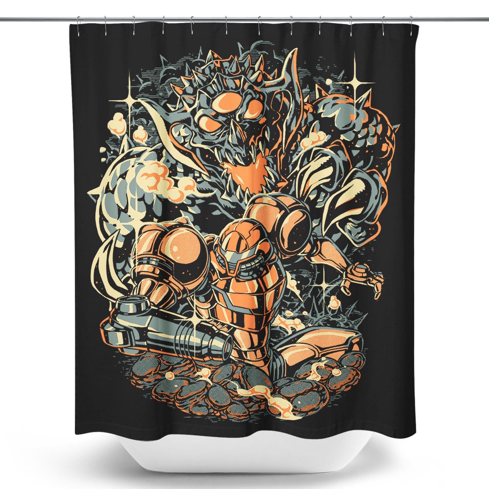 A Catastrophic Day - Shower Curtain