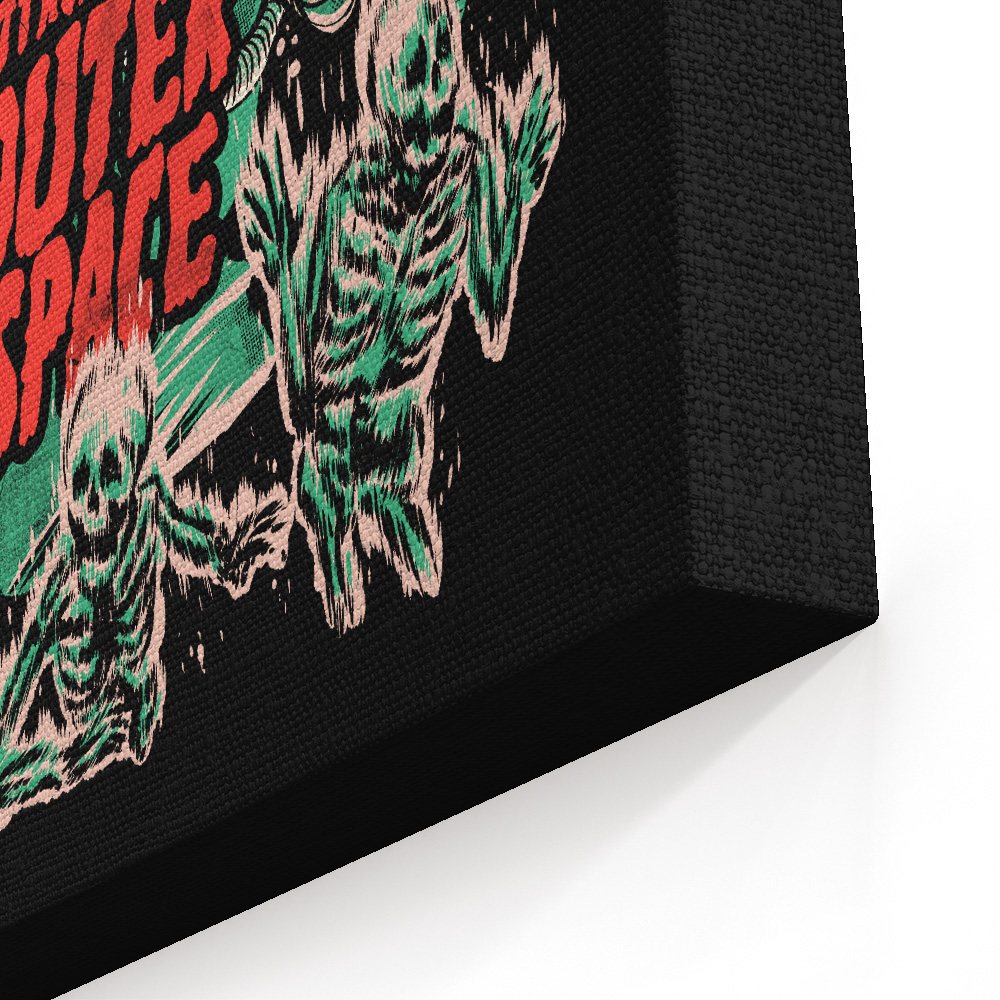 Attack From Outer Space - Canvas Print