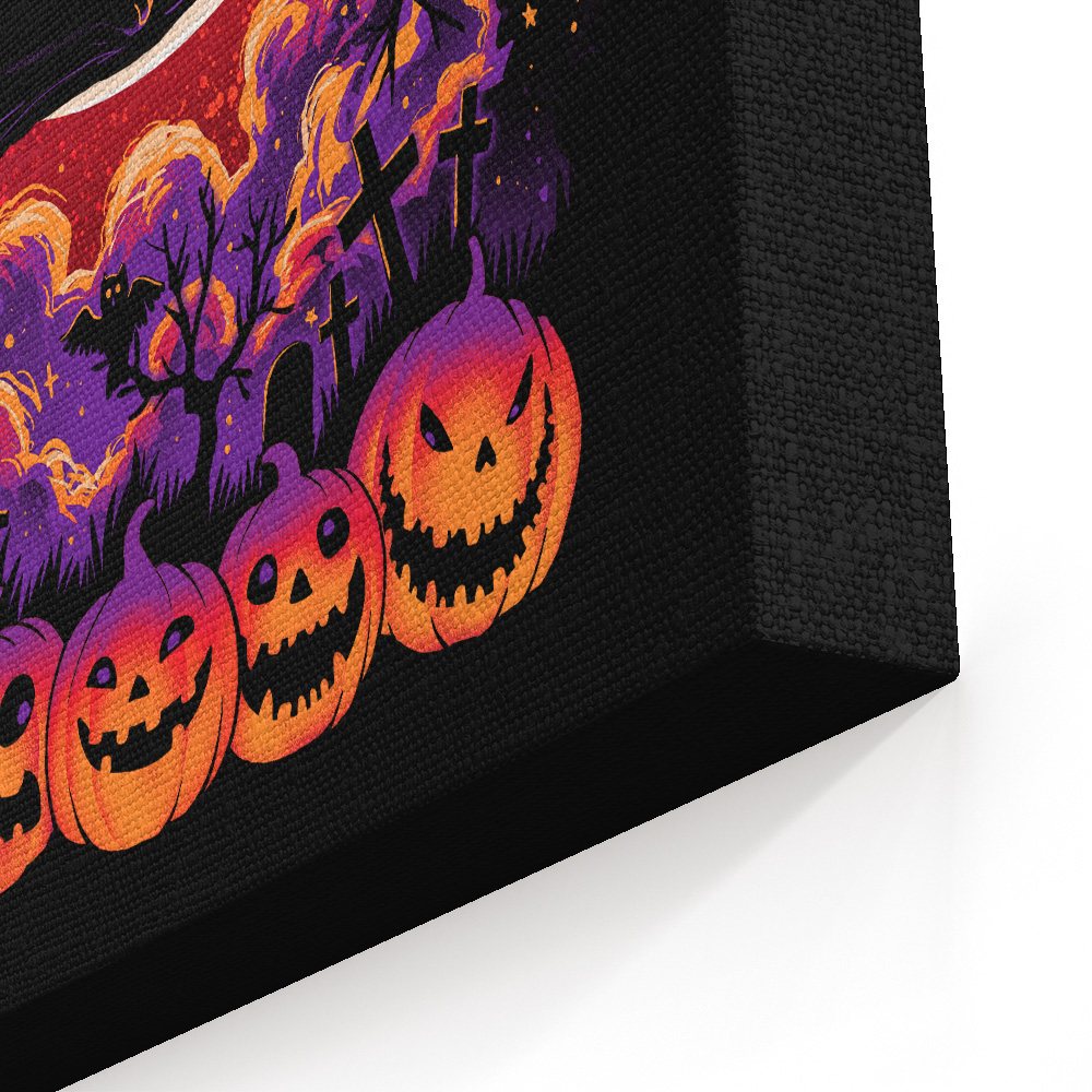 Cat O'Lantern - Canvas Print