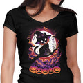 Cat O'Lantern - Women's V-Neck product image 1