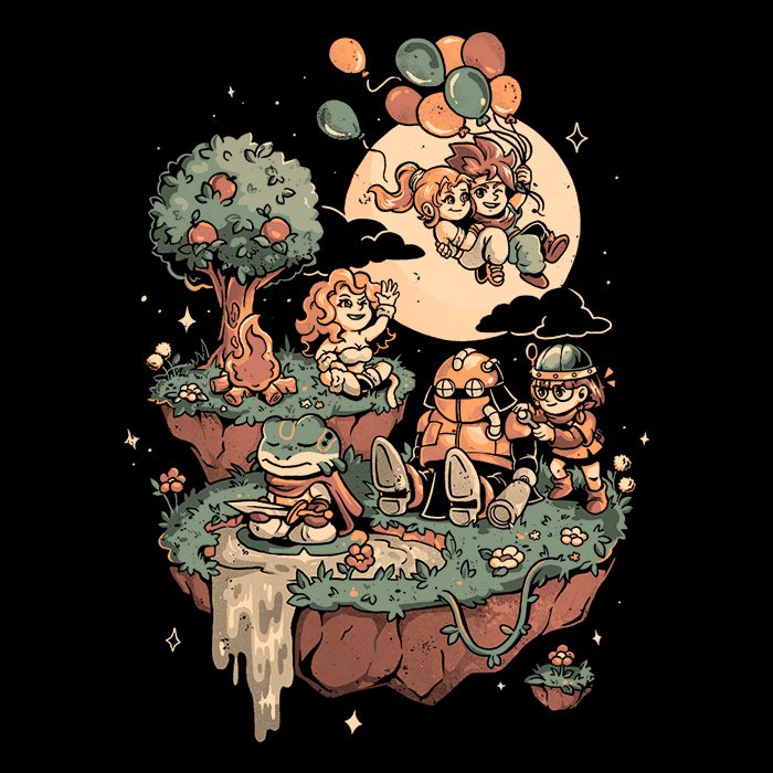 Chrono Island - Canvas Print