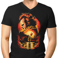 Clown Beneath the Moon - Men's V-Neck product image 1
