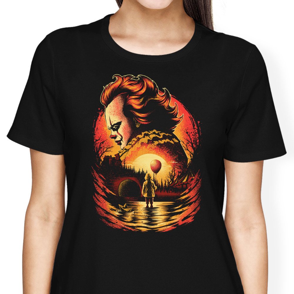 Clown Beneath the Moon - Women's Apparel product image 1
