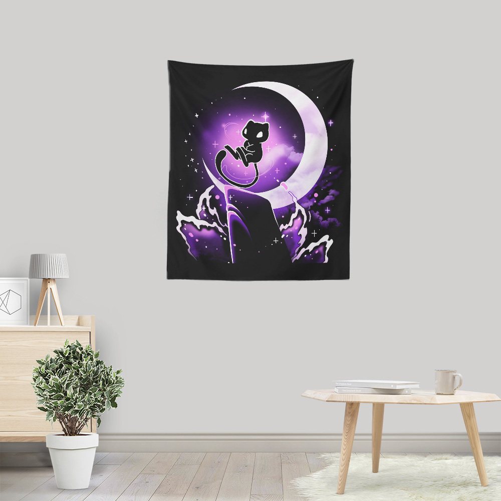 Cosmic Moon - Wall Tapestry