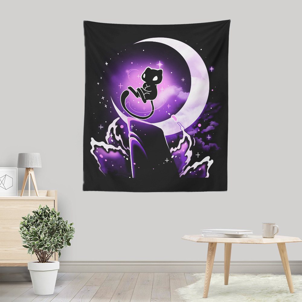 Cosmic Moon - Wall Tapestry