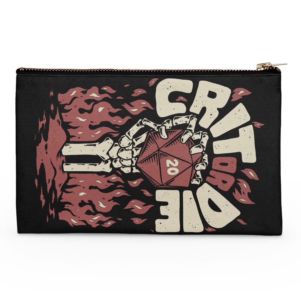 Crit or Die - Accessory Pouch