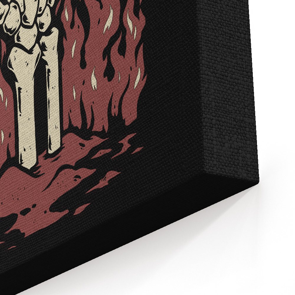 Crit or Die - Canvas Print