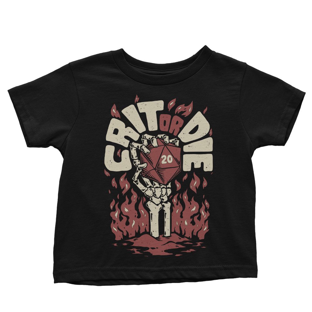 Crit or Die - Youth Apparel product image 4
