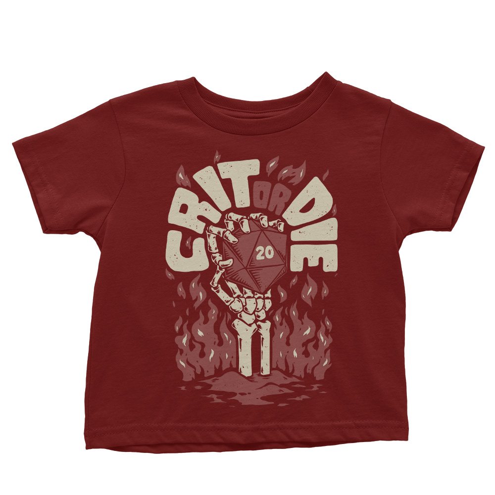 Crit or Die - Youth Apparel product image 6
