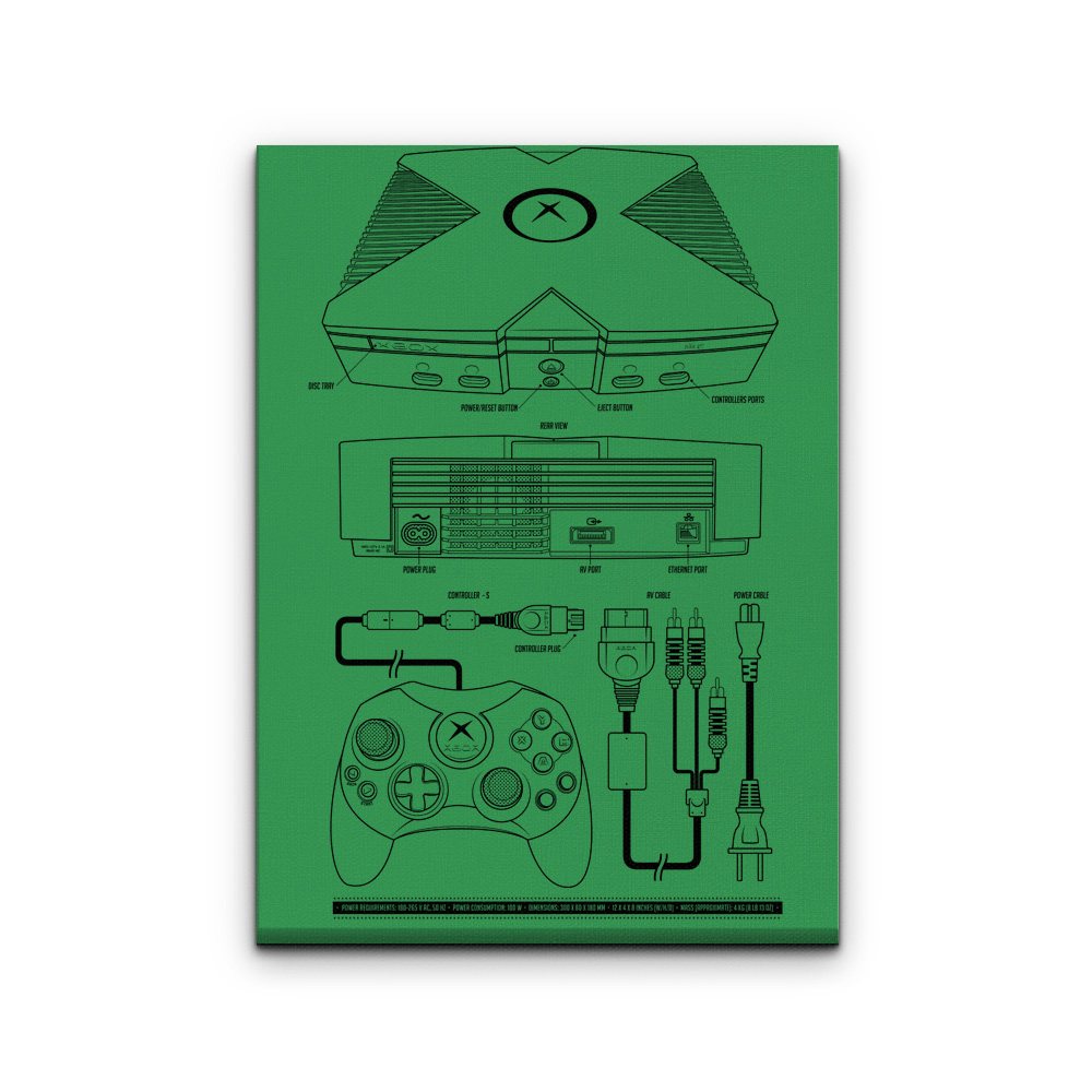 Direct Box (Alt) - Canvas Print