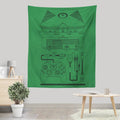 Direct Box (Alt) - Wall Tapestry