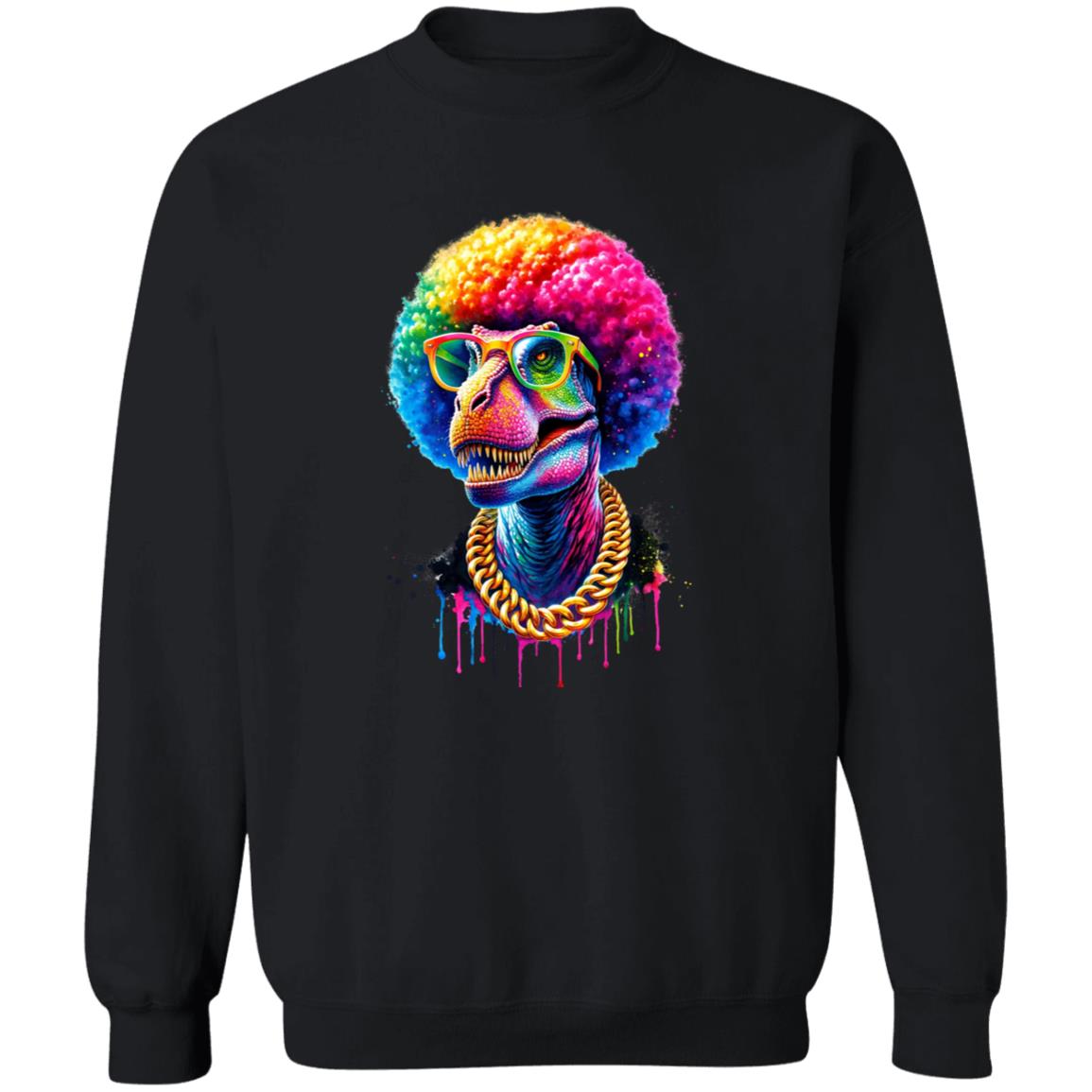 Tyrannosaurys Rex (T-Rex) neon Color Splash Unisex product image 5