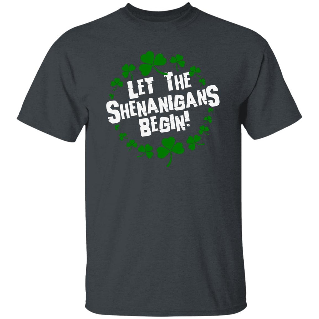 Shamrock Let the shenanigans begin St Patrick Day Unisex product image 1