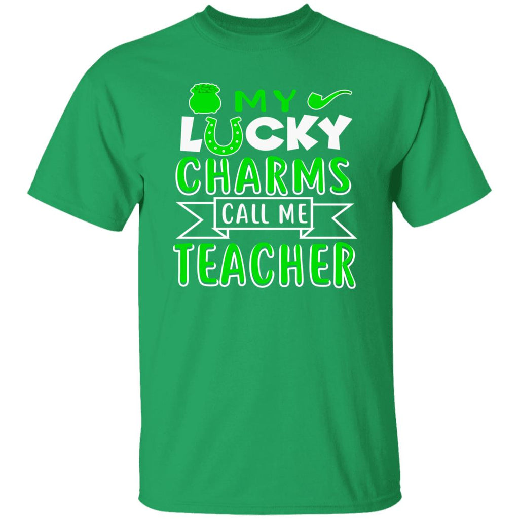 My lucky charms call me teacher St Patrick Day Unisex product image 1